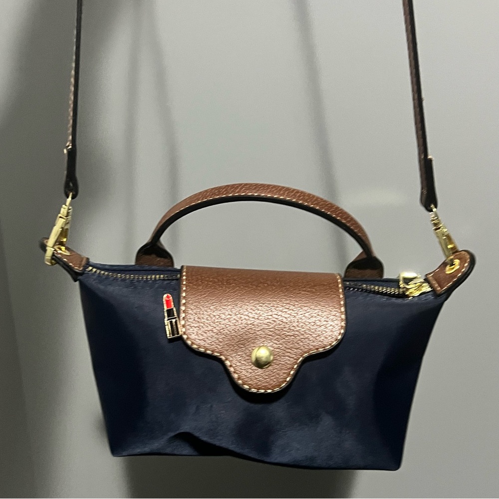Mini cross body (navy) worn once